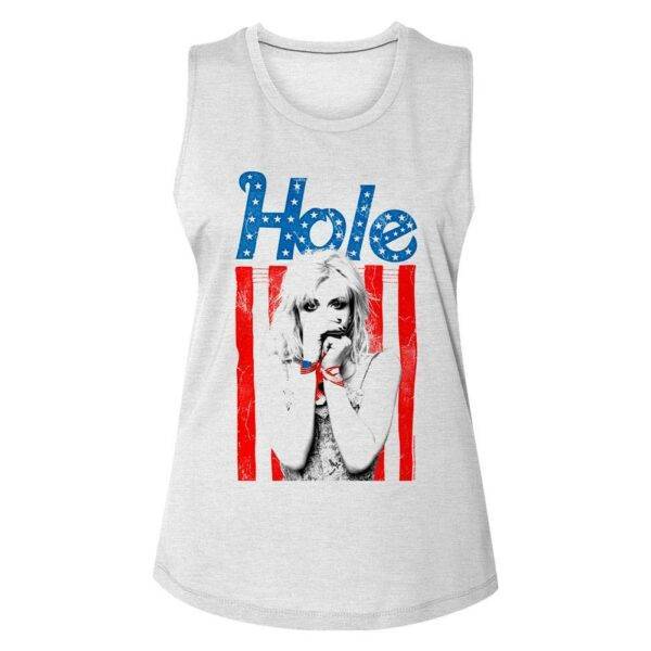 Hole Courtney Love USA Flag Women’s Tank