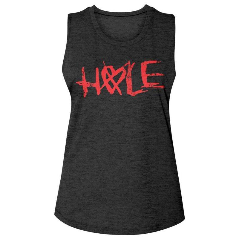 Hole Crossed Heart Logo Women’s Tank