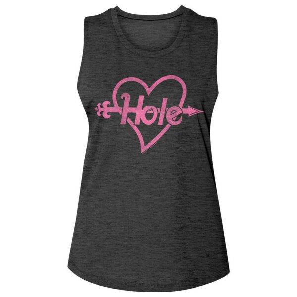 Hole Cupids Arrow Heart Logo Women’s Tank