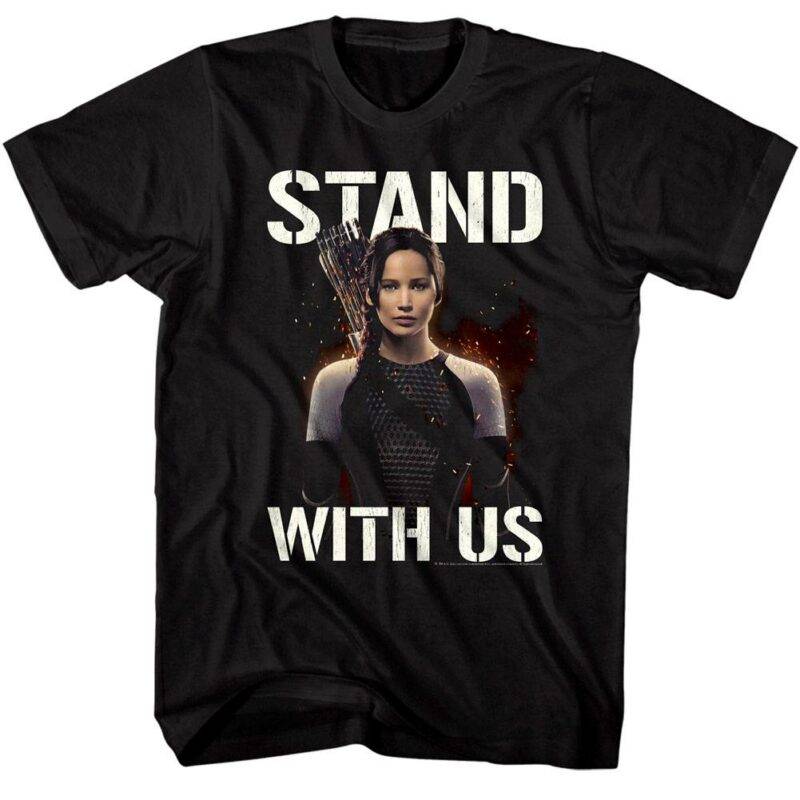 Hunger Games Katniss Stand With Us Men’s T Shirt