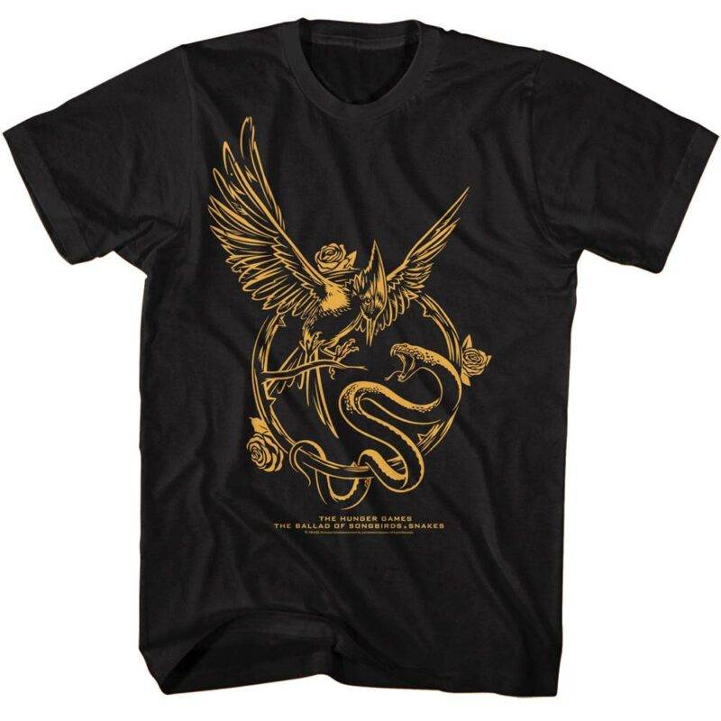 Hunger Games Songbirds v Snakes Sketch Men’s T Shirt