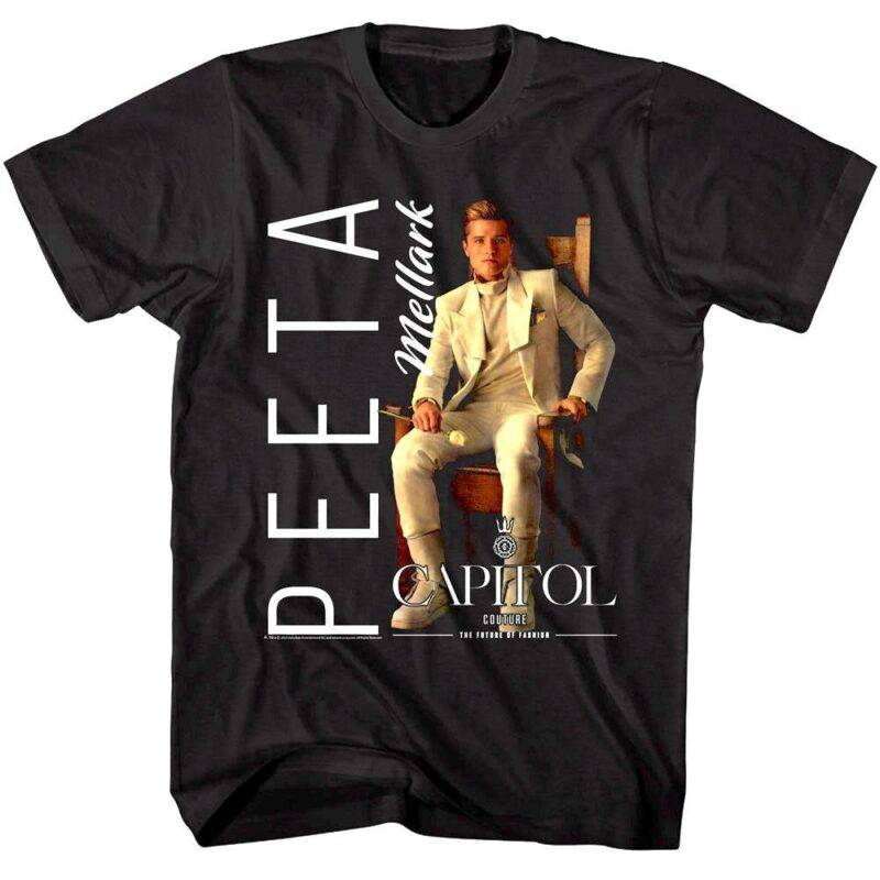 Hunger Games Capitol Couture Peeta Mellarck Men’s T Shirt