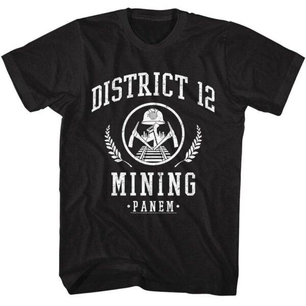 Hunger Games District 12 Mining Panem Men’s T Shirt