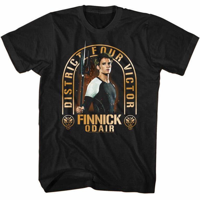 Hunger Games Finnick Odair District 4 Victor Men’s T Shirt