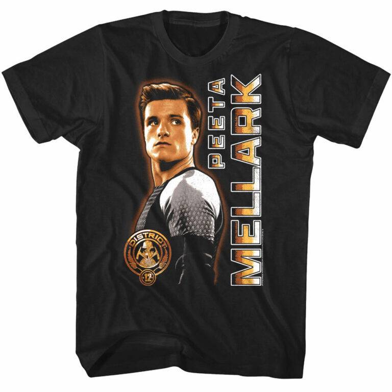 Hunger Games Peeta Mellarck District 12 Men’s T Shirt