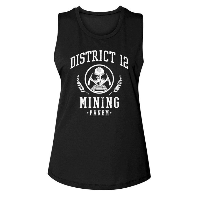 Hunger Games District 12 Mining Panem Women’s Tank