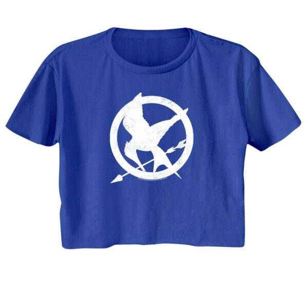 Hunger Games Vintage Mockingjay Logo Women’s Crop Top