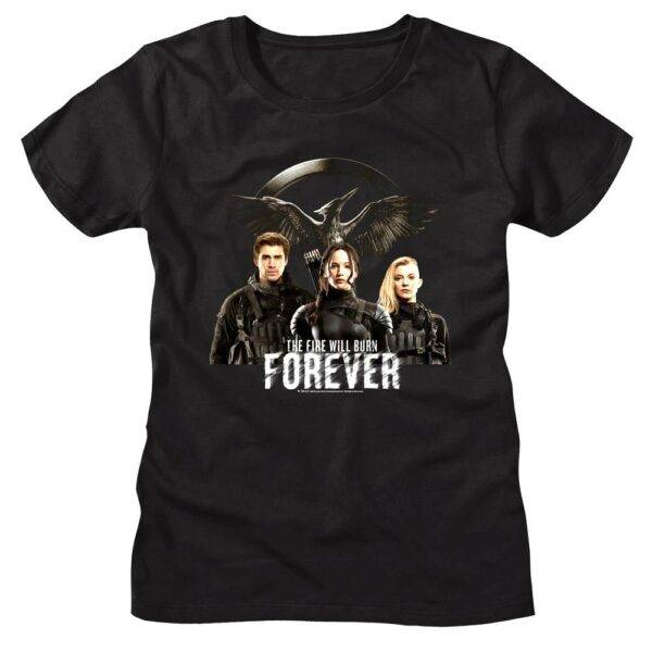 Hunger Games Katniss Gale & Glimmer Forever Women’s T Shirt