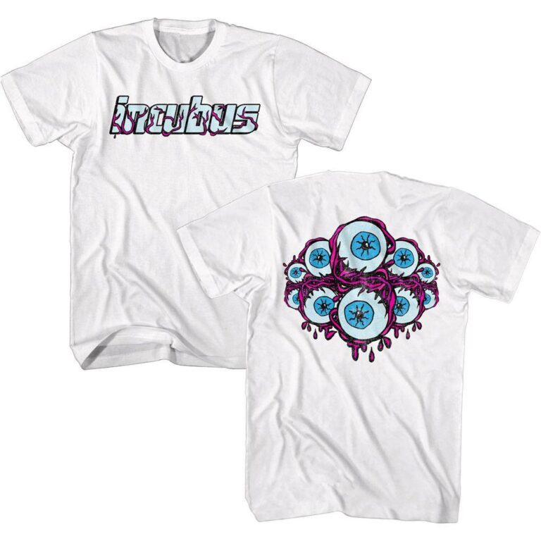 Incubus Eyeballs Logo Men’s T Shirt