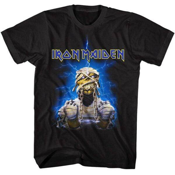 Iron Maiden Powerslave Eddie Mummy Men’s T Shirt