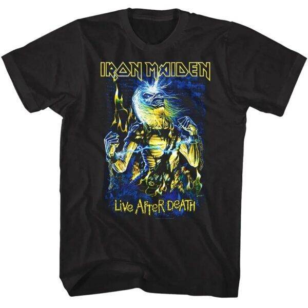 Iron Maiden Live After Death Men’s T Shirt