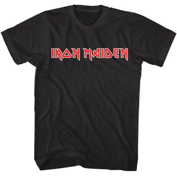 Iron Maiden Band Logo Men’s T Shirt