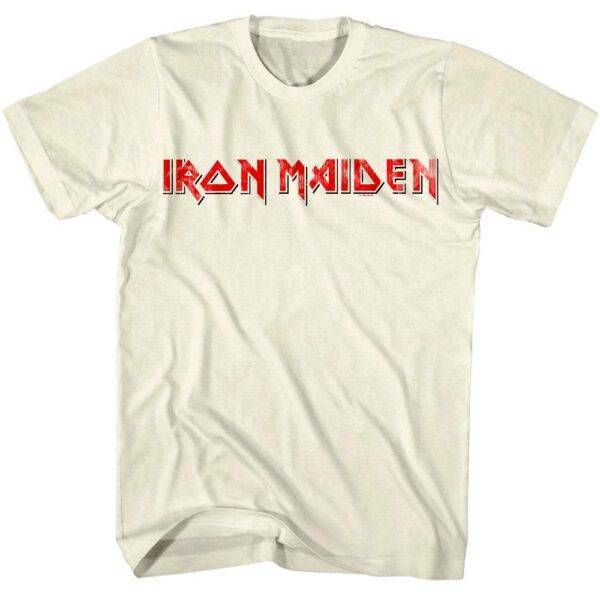 Iron Maiden Vintage Logo Men’s T Shirt