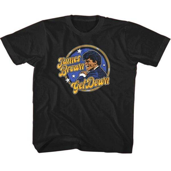 James Brown Get Down Kids T Shirt