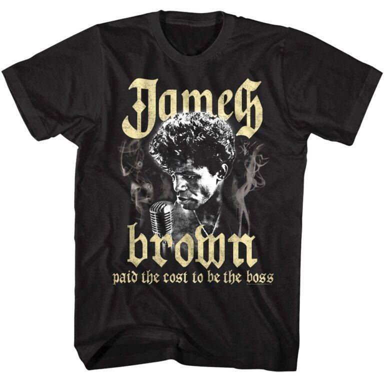 James Brown Paid the Cost to be the Boss Men’s T Shirt