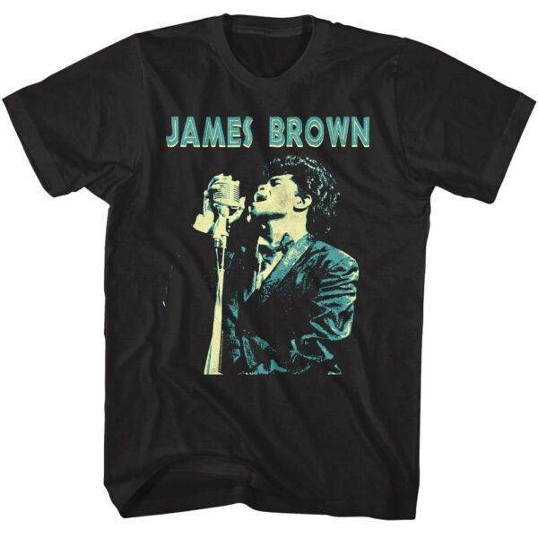 James Brown RocksThe Mic Men’s T Shirt