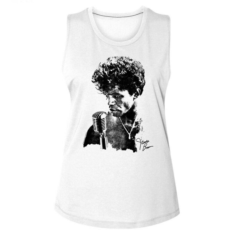 James Brown on the Microphone Women’s Tank