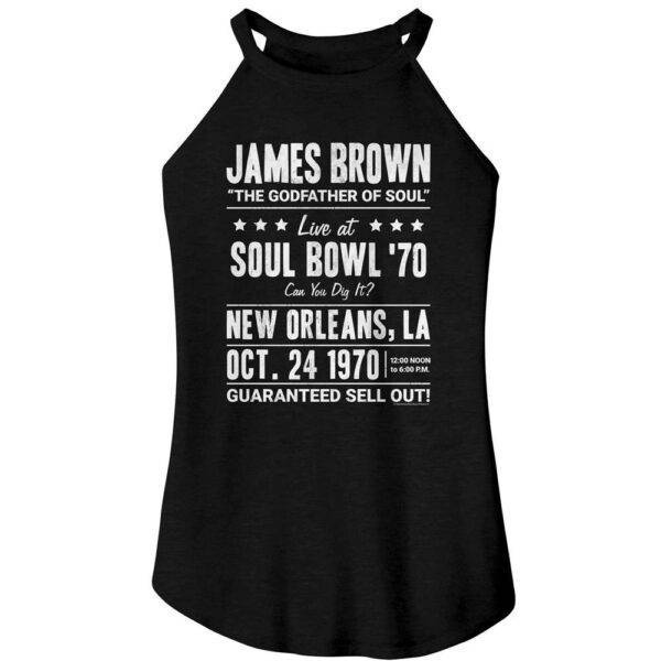 James Brown Soul Bowl New Orleans 70 Women’s Rocker Tank