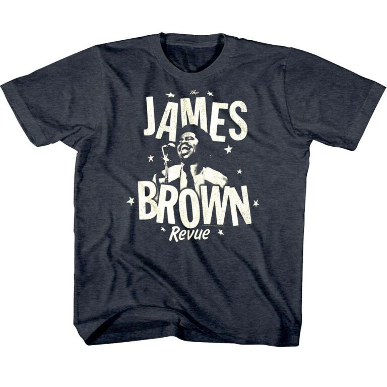 James Brown Revue Kids T Shirt