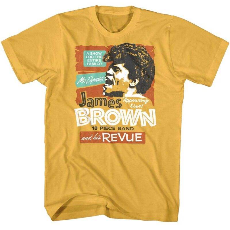 James Brown Mr Dynamite Men’s T Shirt