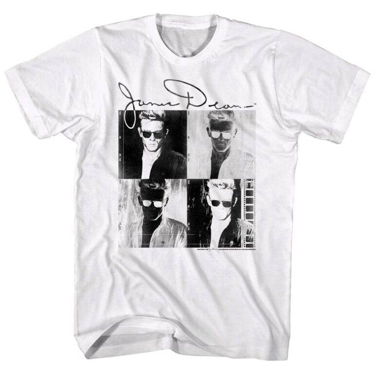 James Dean Photo Negative Men’s T Shirt