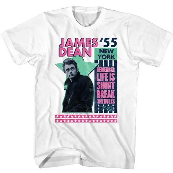 James Dean Remember Life is Short Men’s T Shirt