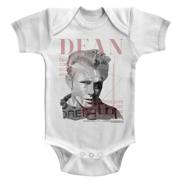 James Dean Legend Rebel Baby Onesie