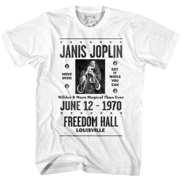 Janis Joplin Louisville Concert 1970 Men’s T Shirt