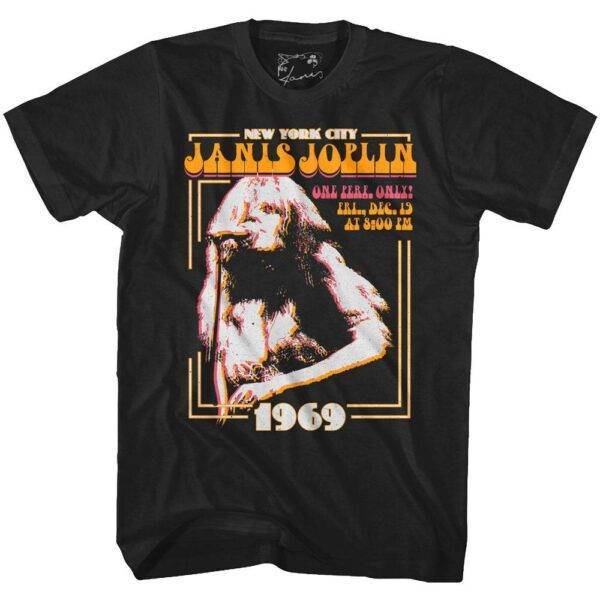 Janis Joplin NYC 1969 Men’s T Shirt
