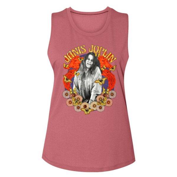 Janis Joplin Flower Power Women’s Tank