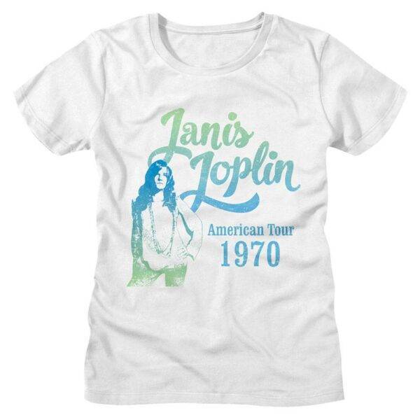 Janis Joplin American Tour 1970 Women’s T Shirt