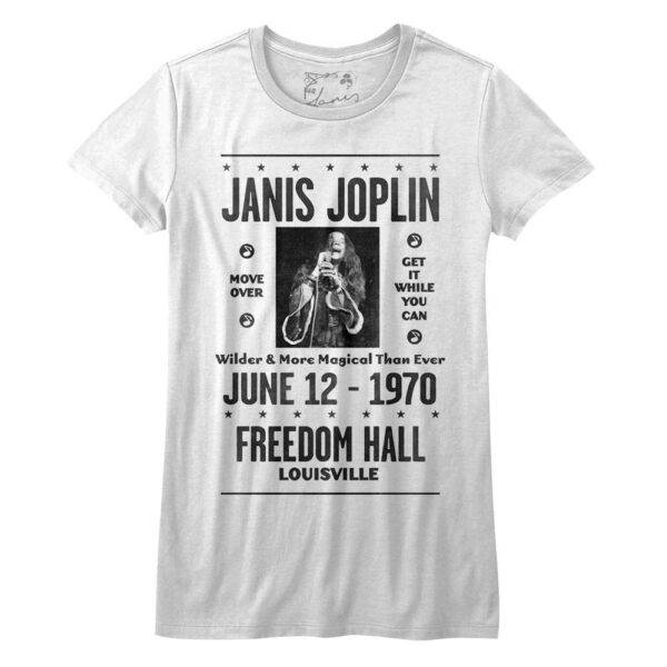 Janis Joplin Louisville Concert 1970 Women’s T Shirt
