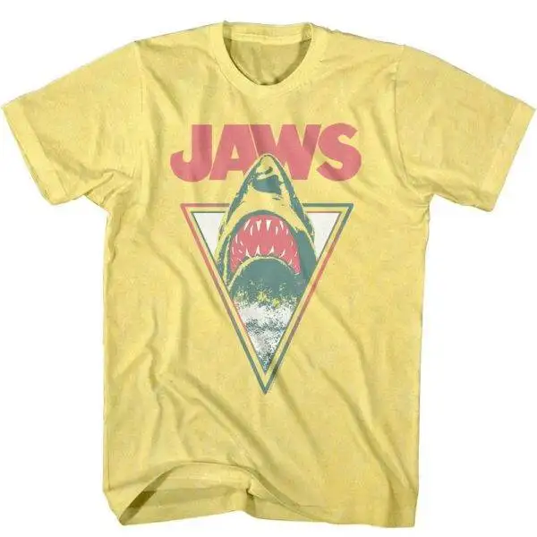 Jaws Neon Shark Attack Men’s T Shirt