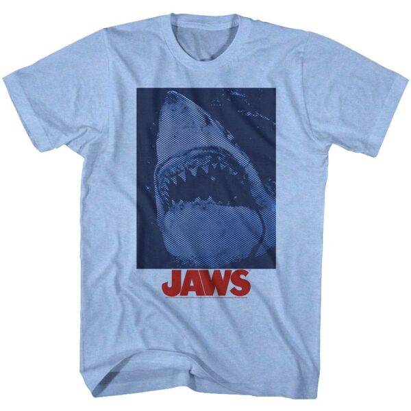 Jaws Halftone Shark T-Shirt