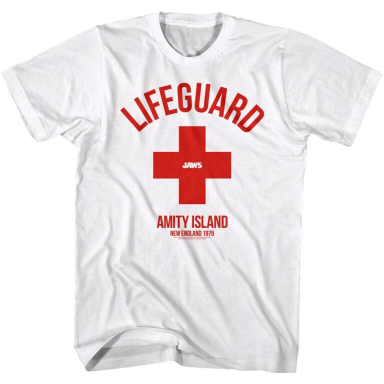 Jaws Amity Island Lifeguard T-Shirt