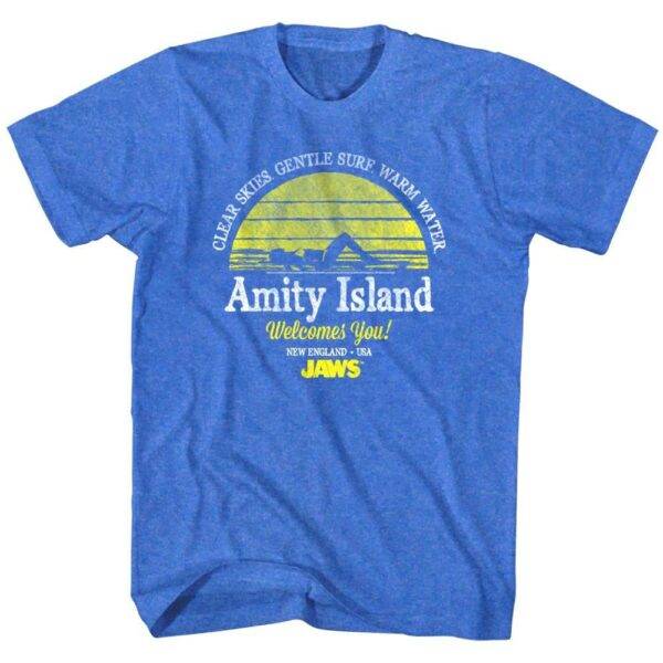 Jaws Amity Island Clear Skies T-Shirt