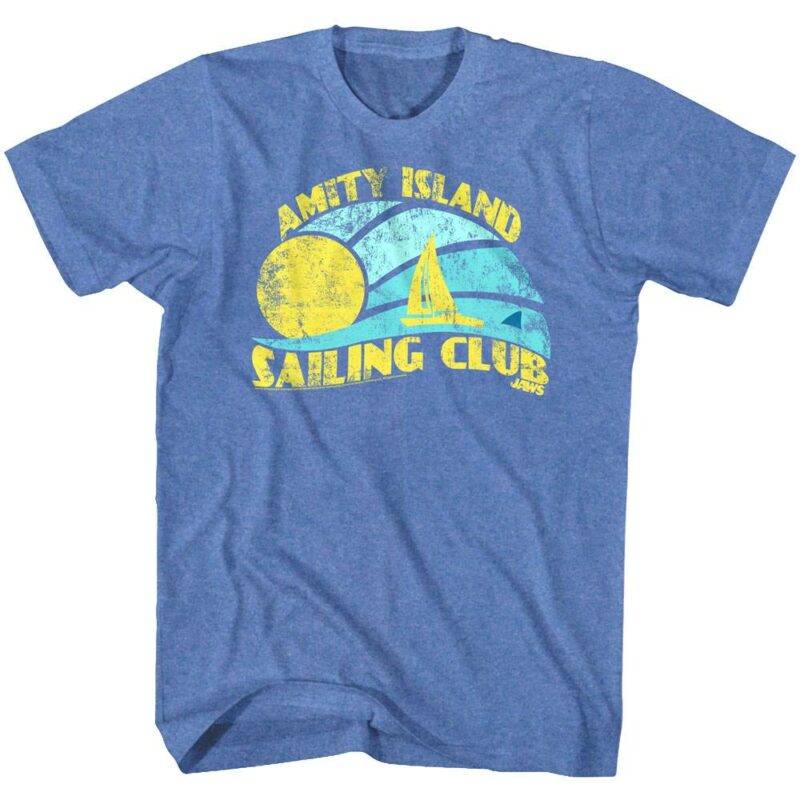 Jaws Amity Island Sailing Club T-Shirt