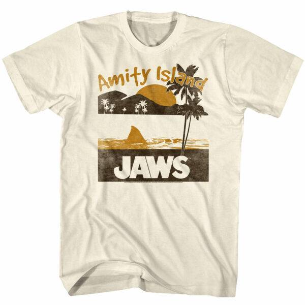 Jaws Amity Island Sands Men’s T Shirt