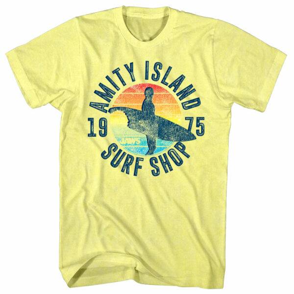 Jaws Amity Island Surf Shop 1975 Men’s T Shirt