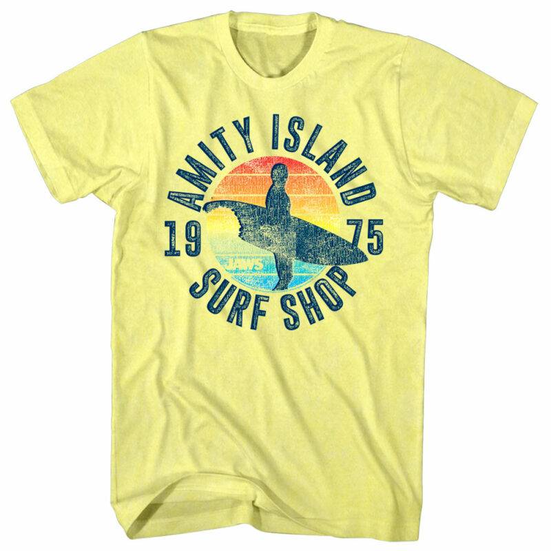 Jaws Amity Island Surf Shop 1975 T-Shirt