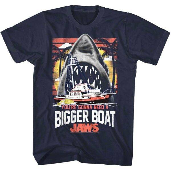 Jaws Shark Gonna Need a Bigger Boat T-Shirt