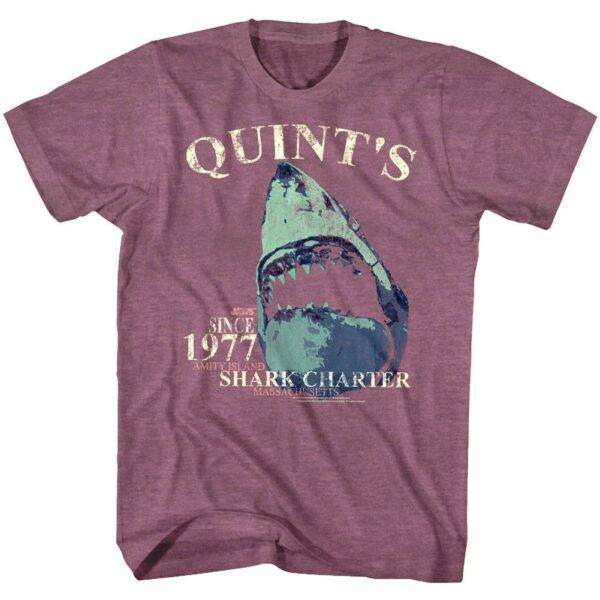 Jaws Quint's Shark Charter T-Shirt