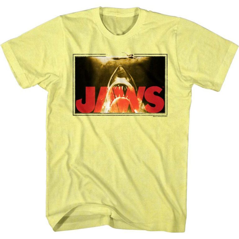 Jaws Shark Attack Box T-Shirt