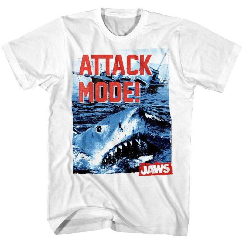 Jaws Shark Attack Mode Men’s T Shirt