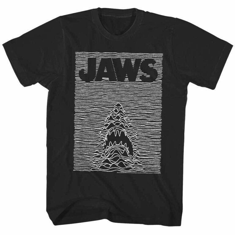 Jaws Joy Division Parody Men’s T Shirt