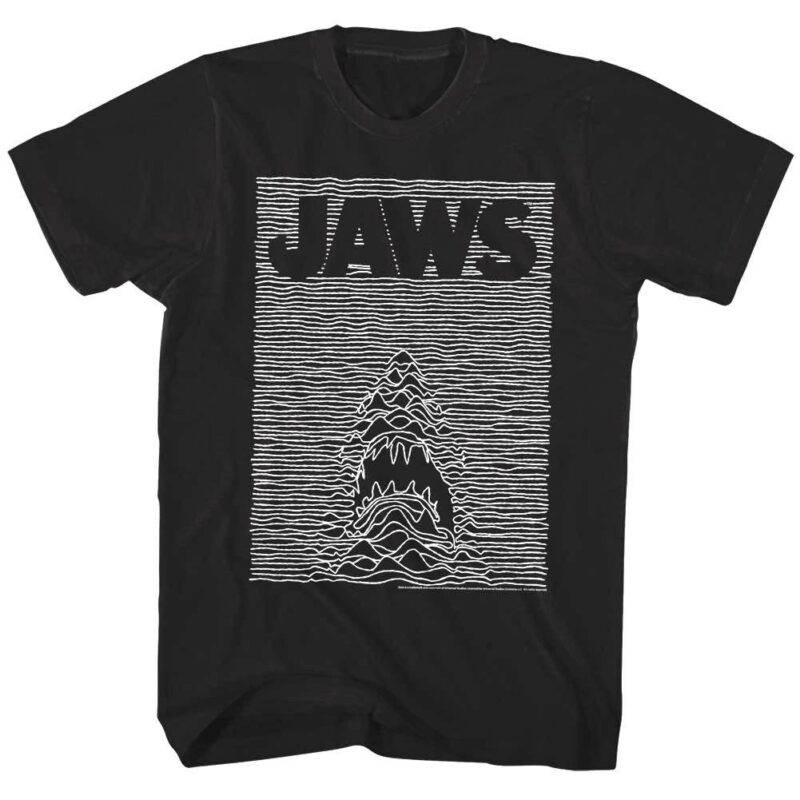 Jaws Joy Division Parody Men’s T Shirt