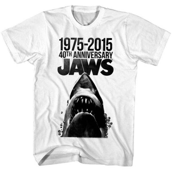 Jaws 40th Anniversary 1975-2015 Men’s T Shirt