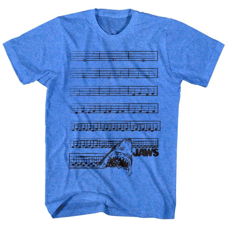 Jaws Dun-Nun Movie Music Score Men’s T Shirt