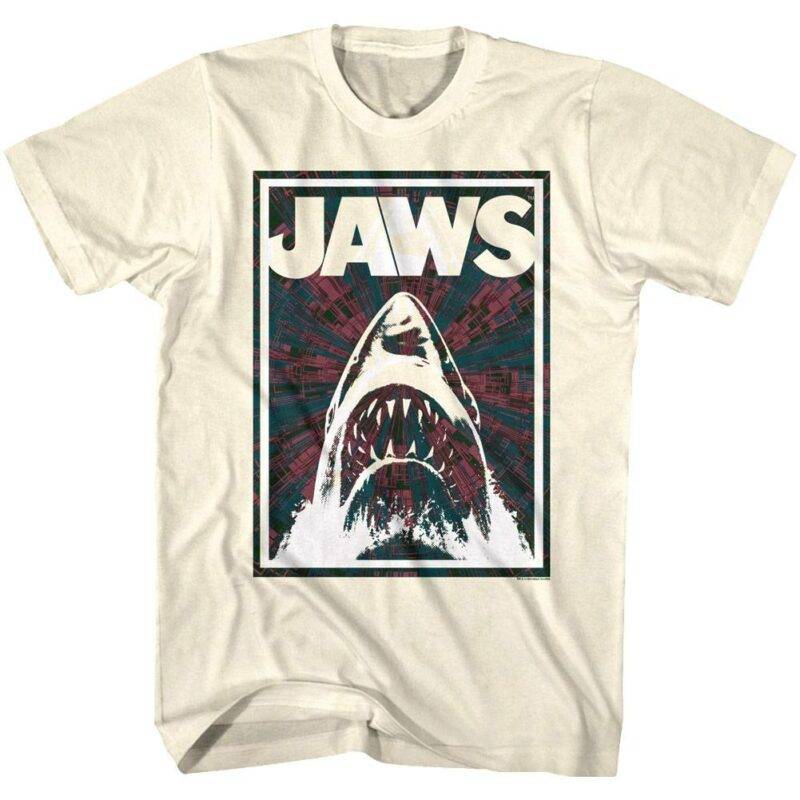 Jaws Two-Tone Shark Bite Men’s T Shirt