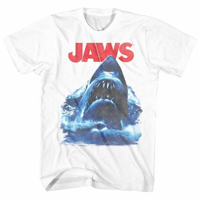 Jaws Shark Making Waves Men’s T Shirt